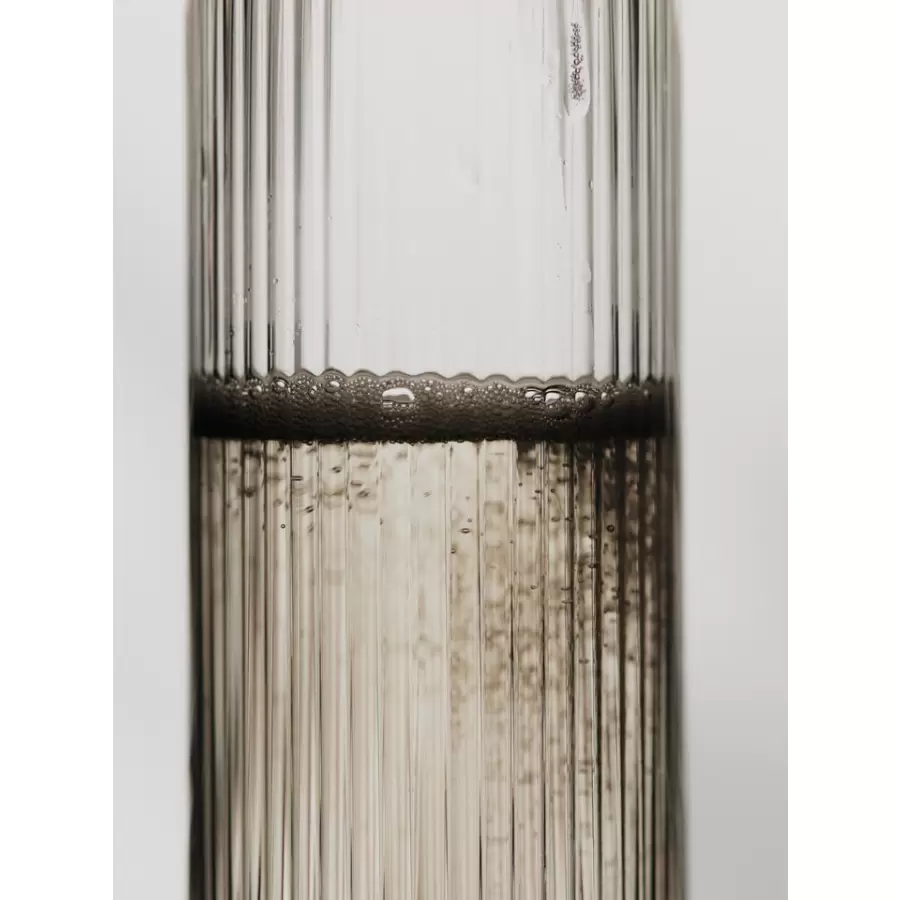 ferm LIVING - Champagne glas Ripple, 2 stk. klart glas