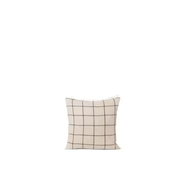 ferm LIVING - Calm Cushion - Camel / Black