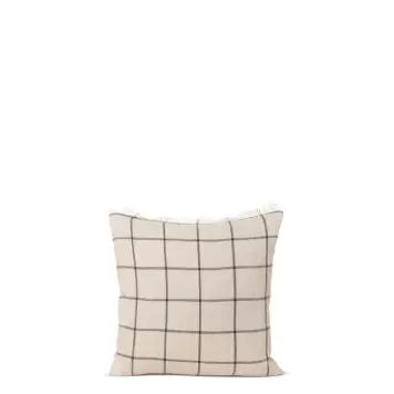 Ferm Living - Pude Calm, Camel/Black