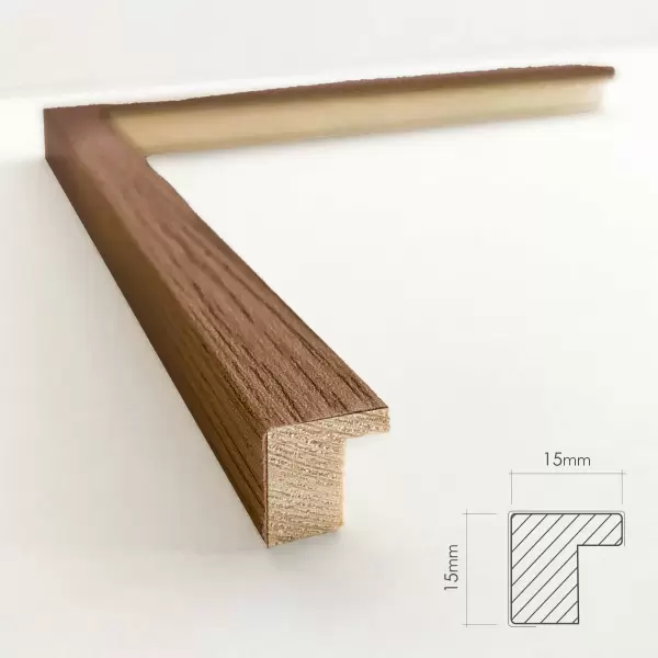 INCADO - Slim Walnut, 40*50 - Hent selv