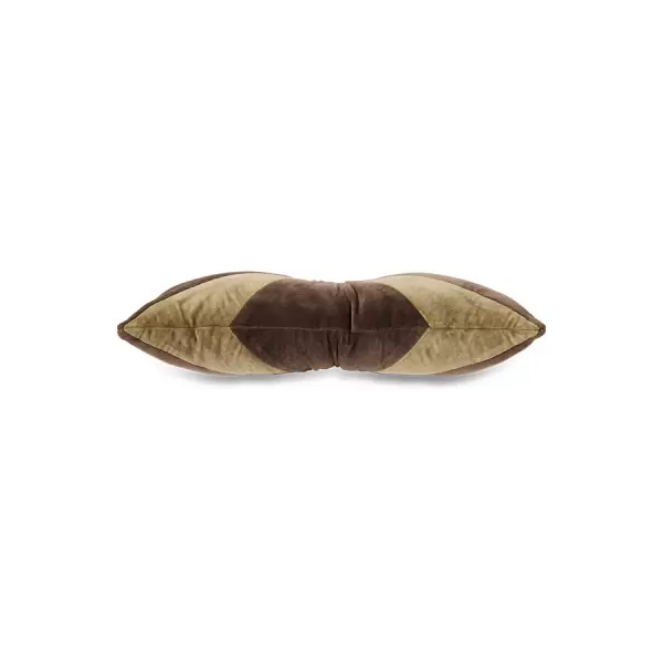 HK living -  Velvet, Brun velour pude  (50x30 cm)