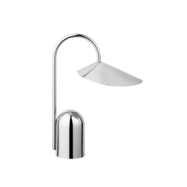 ferm LIVING - Arum Transportabel Lampe, Rustfrit stål