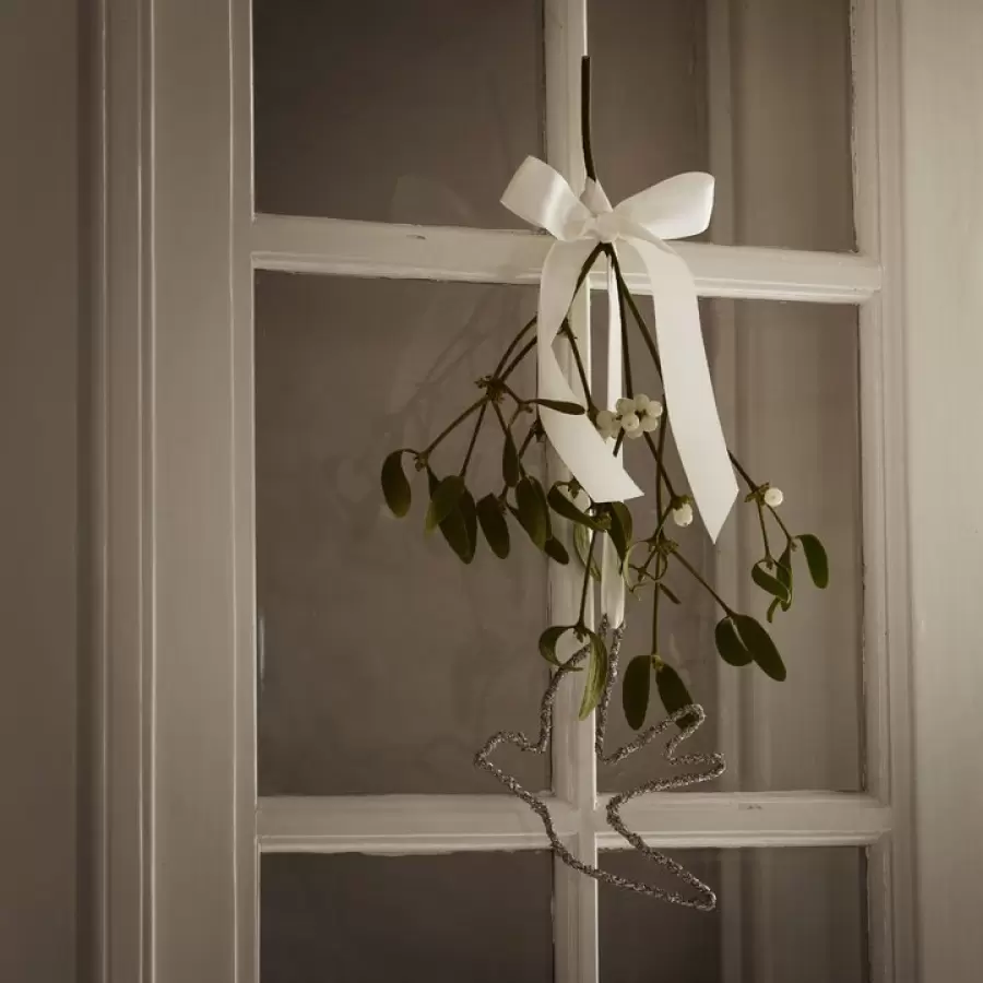 TineK Home -  Satinbånd, 5 m, bredde 2,5 cm, creme TineK Home -  Satinbånd, 5 m, bredde 2,5 cm, creme