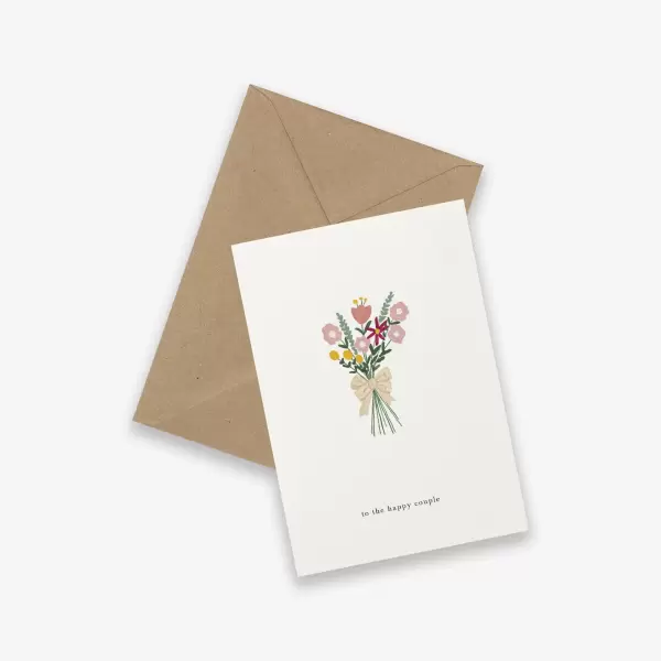 KARTOTEK - Greeting Card - Wedding Flowers
