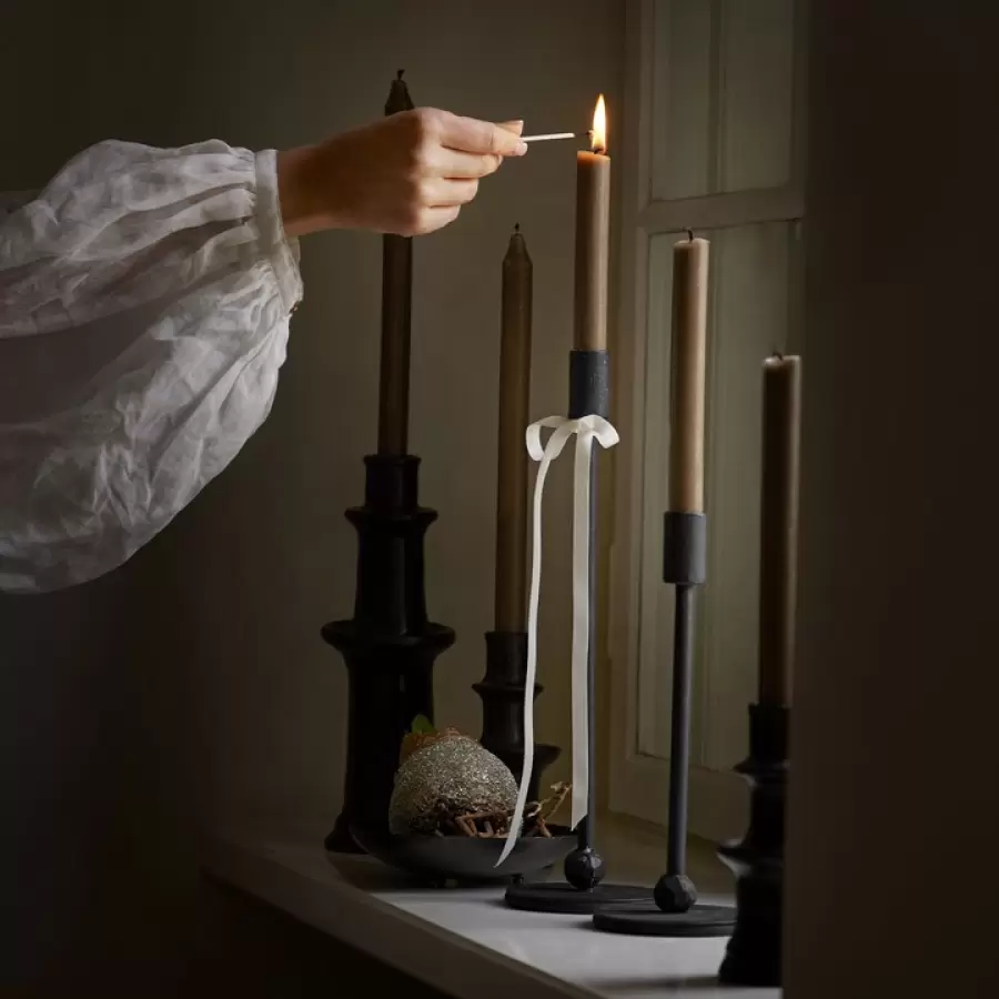 TineK Home - Satinbånd, 5 meter, bredde 1 cm, creme