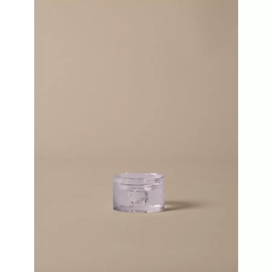 ferm LIVING - Gradia lysestage, rund, klar