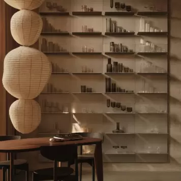 Ferm Living - Bellure Centrepiece, Sølvfinish Ø:35