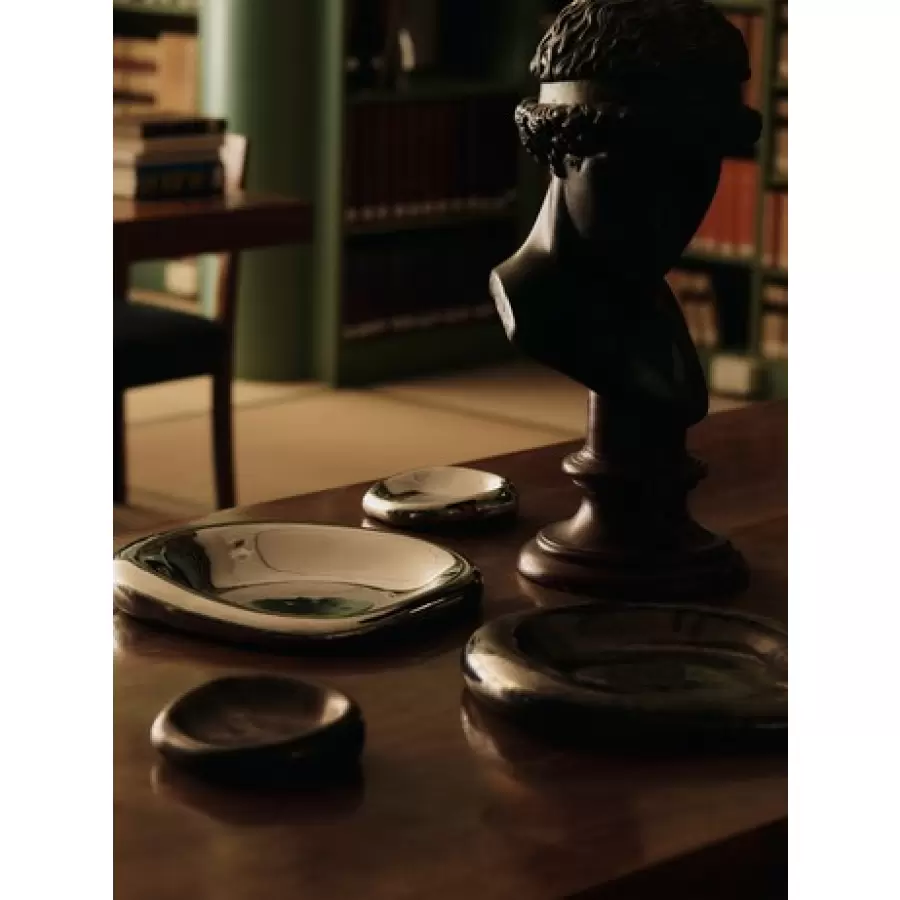 ferm LIVING - Bellure Centrepiece - Ø35 -  Silver