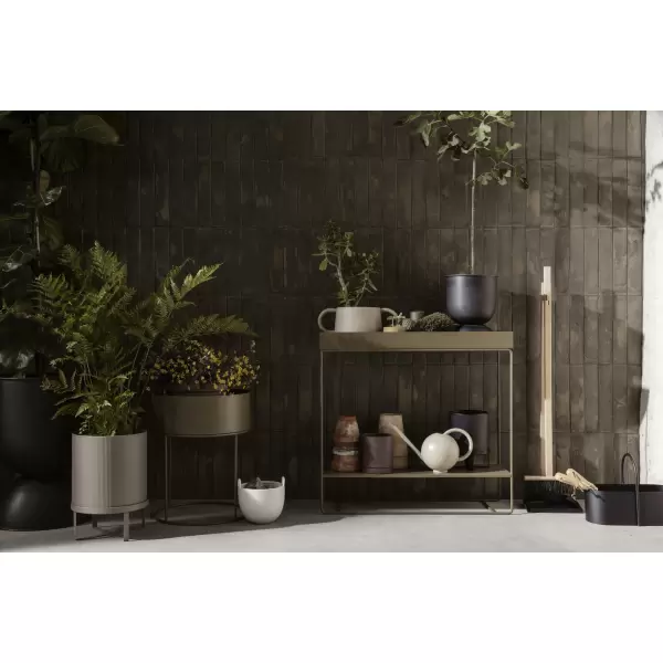 ferm LIVING - Hourglass Pot, Sort Ø:40*59 ferm LIVING - Hourglass Pot, Sort Ø:40*59