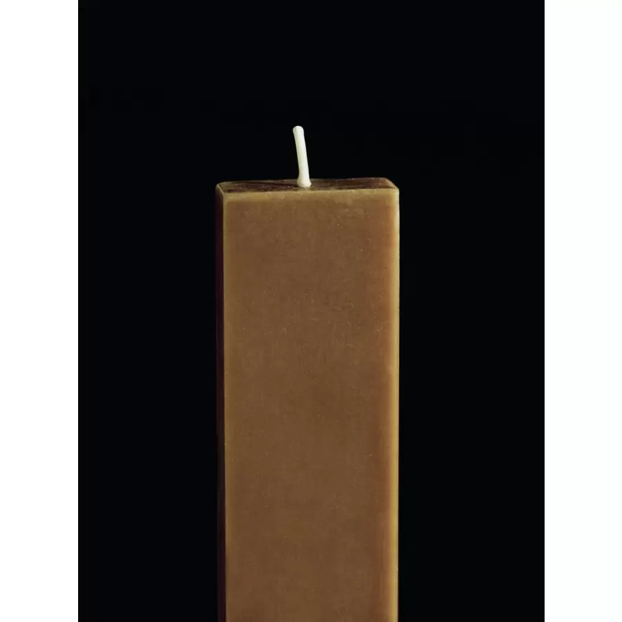 ferm LIVING - 2 stk. lys Burren Pillar Candles - Bronze 