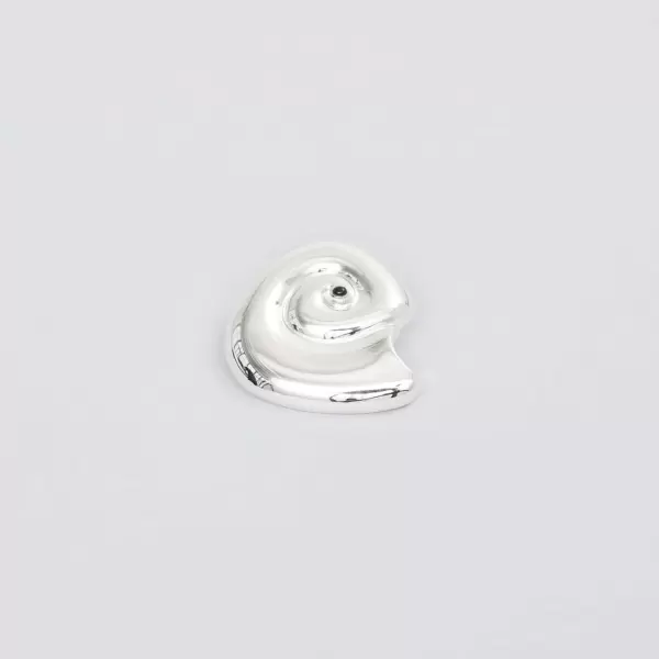 Trine Tuxen - 1 stk. Ørering Shield, Sølv - Vælg højre eller venstre