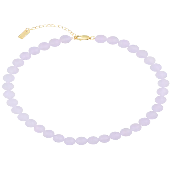 House of Vincent - Candy Coral Lavender, M, halskæde