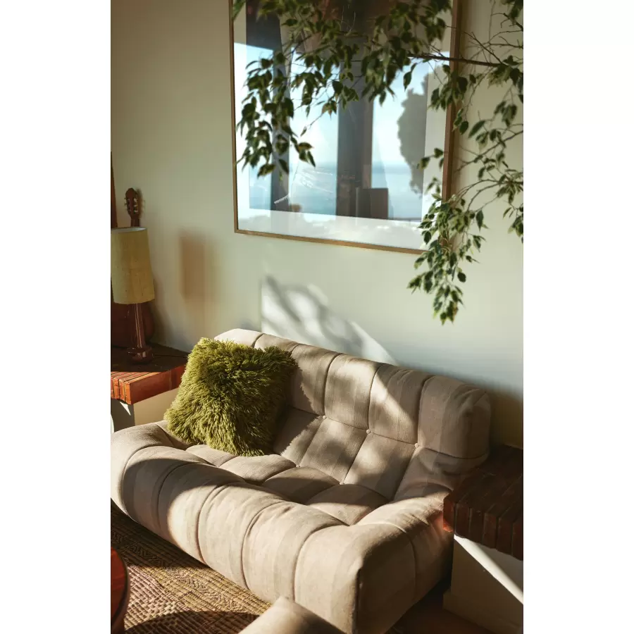 HK living - Pude Uld Rugged, Olive