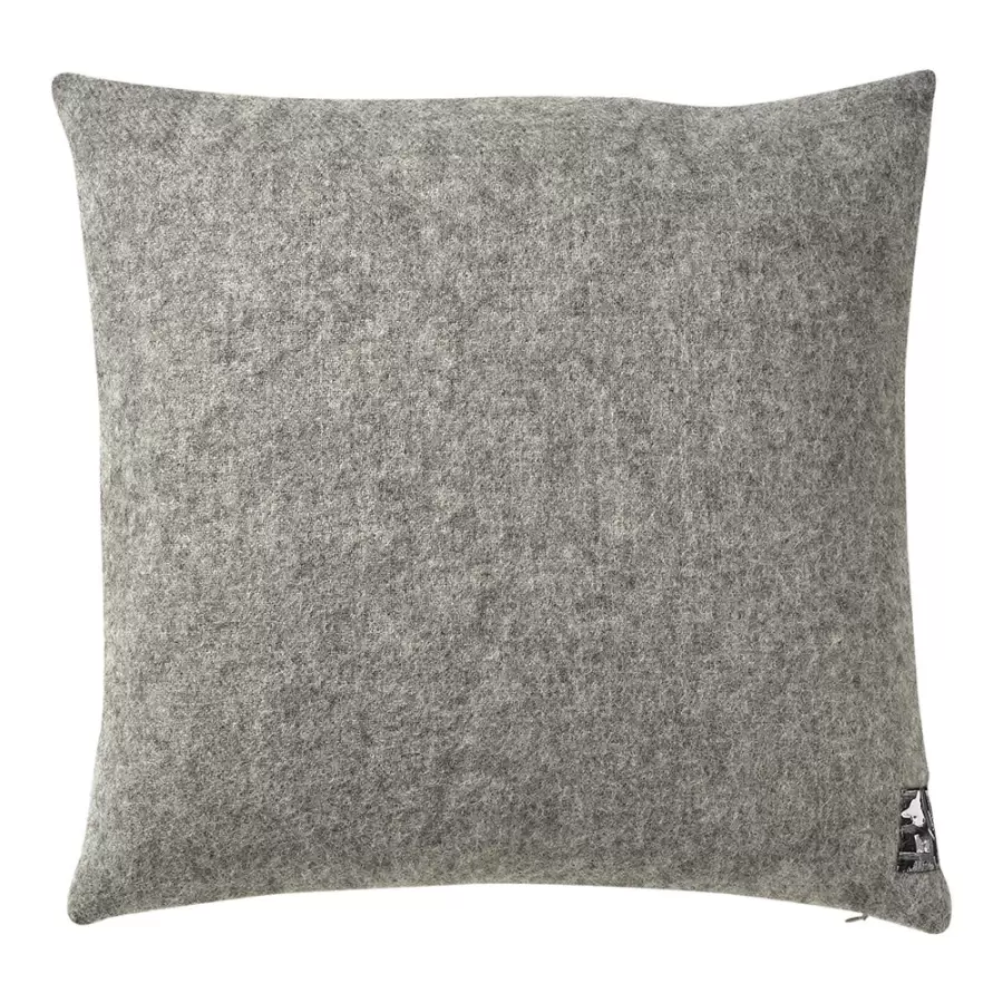 Silkeborg Uldspinderi - Gotland pude 50*50 uld/hør, nordic grey