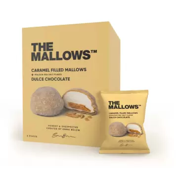 THE MALLOWS - Crispy Mallows, Karamel og Dulce Chokolade THE MALLOWS - Crispy Mallows, Karamel og Dulce Chokolade