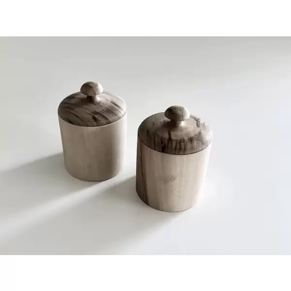 Manipura Living - Krukke m/låg - Walnut