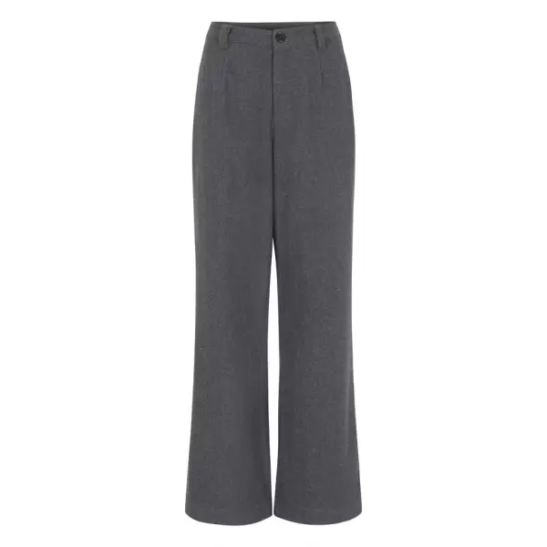 esmé studios - Balmi Wool pants, Gray Melange
