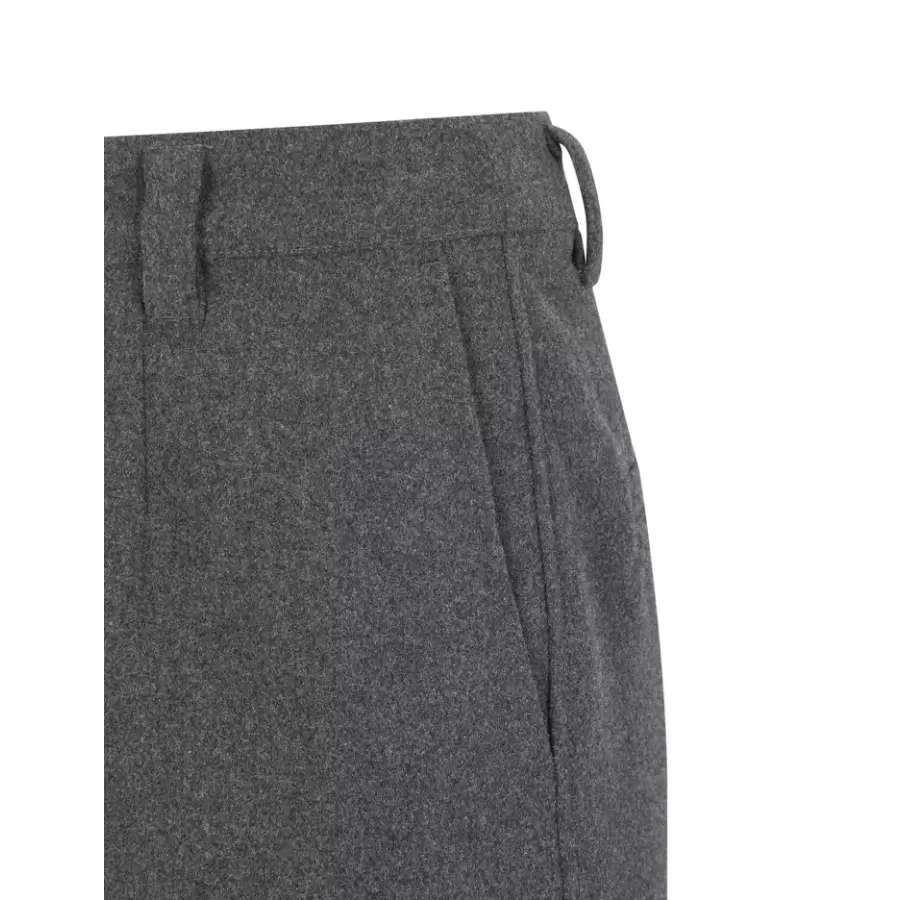 esmé studios - Balmi Wool pants, Gray Melange