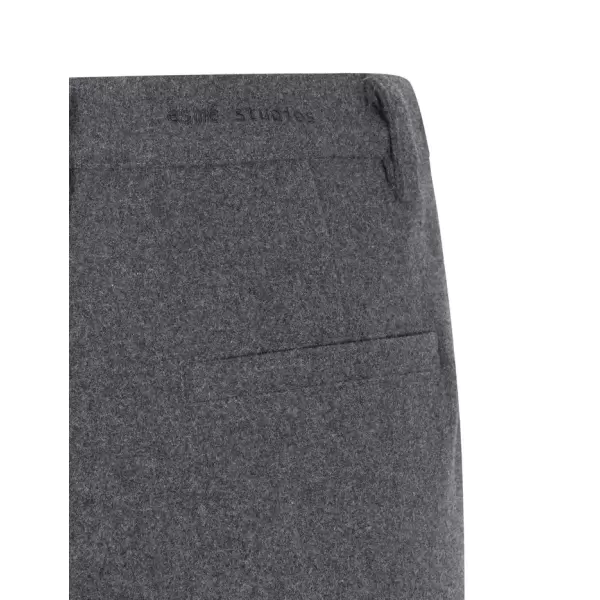 esmé studios - Balmi Wool pants, Gray Melange esmé studios - Balmi Wool pants, Gray Melange