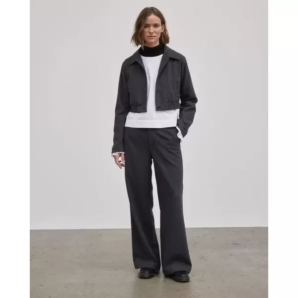 esmé studios - Balmi Wool pants, Gray Melange