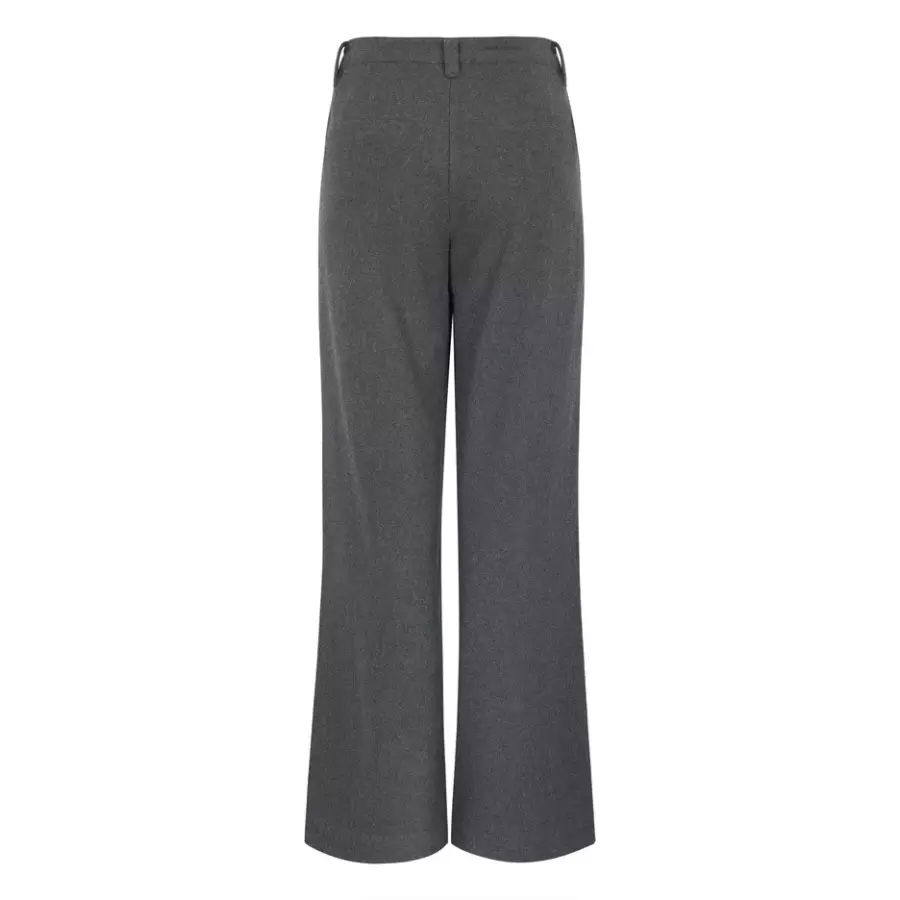 esmé studios - Balmi Wool pants, Gray Melange