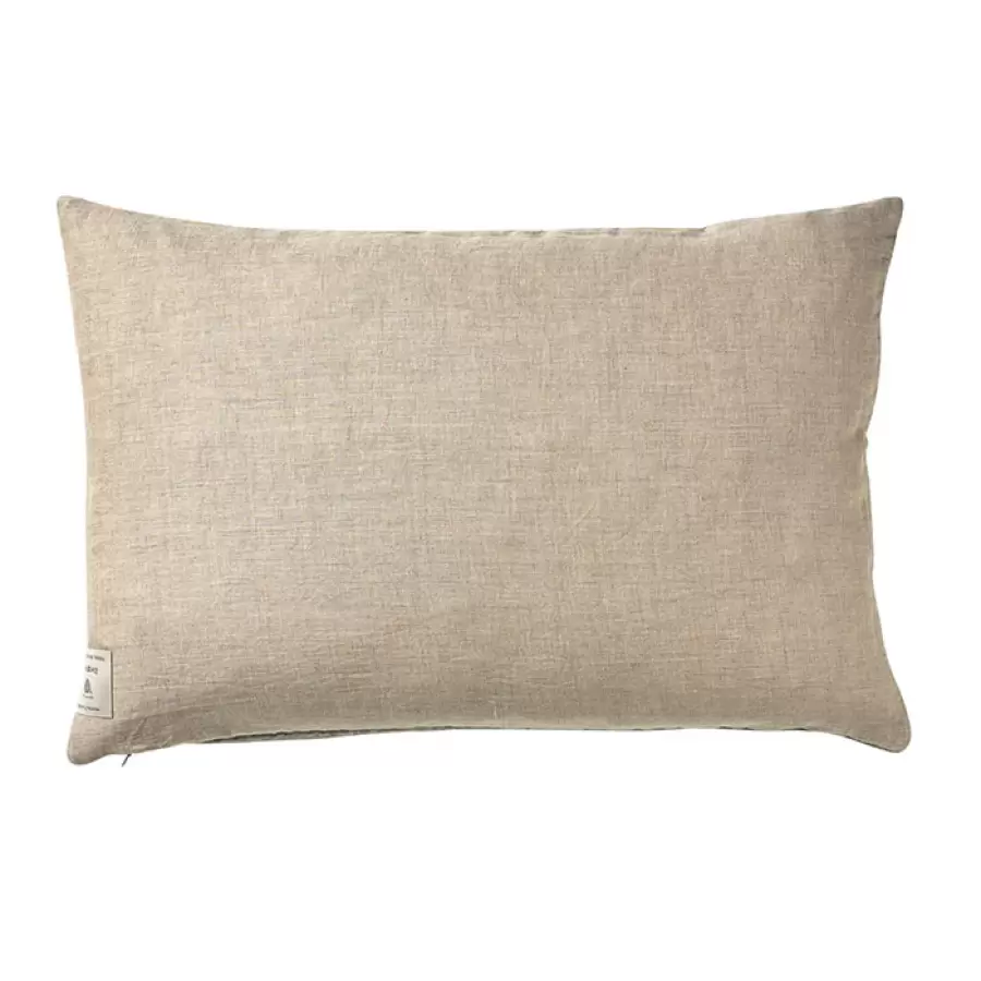 Silkeborg Uldspinderi - Gotland Pude, Nordic Grey Uld/Hør 40*60