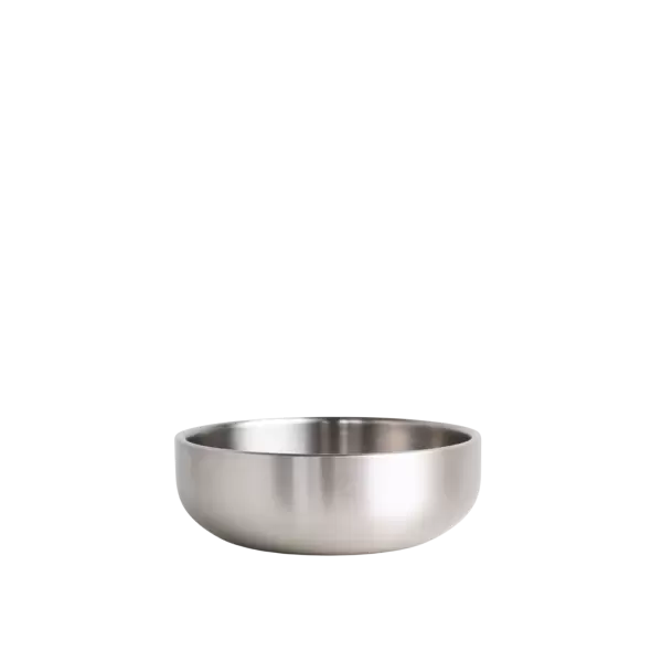 NICHBA - Food bowl, skål i rustfrit stål Medium 15 x 5.5  NICHBA - Food bowl, skål i rustfrit stål Medium 15 x 5.5
