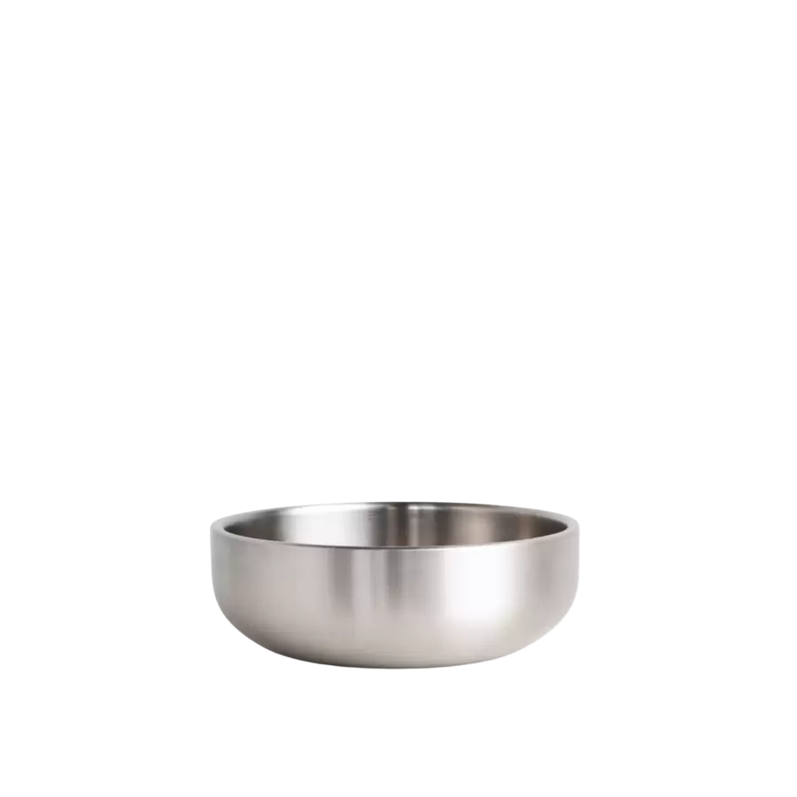 NICHBA - Food bowl, skål i rustfrit stål Medium 15 x 5.5  NICHBA - Food bowl, skål i rustfrit stål Medium 15 x 5.5