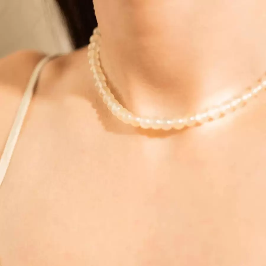 House of Vincent - Candy Coral, Lemon halskæde, small