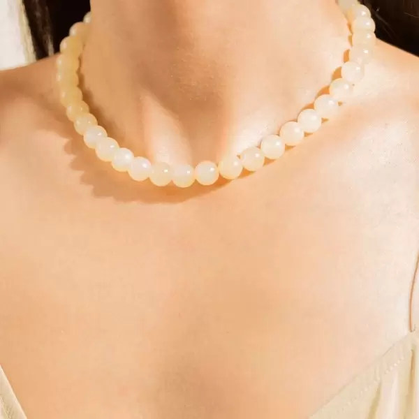 House of Vincent - Candy Coral Lemon, M, halskæde House of Vincent - Candy Coral Lemon, M, halskæde