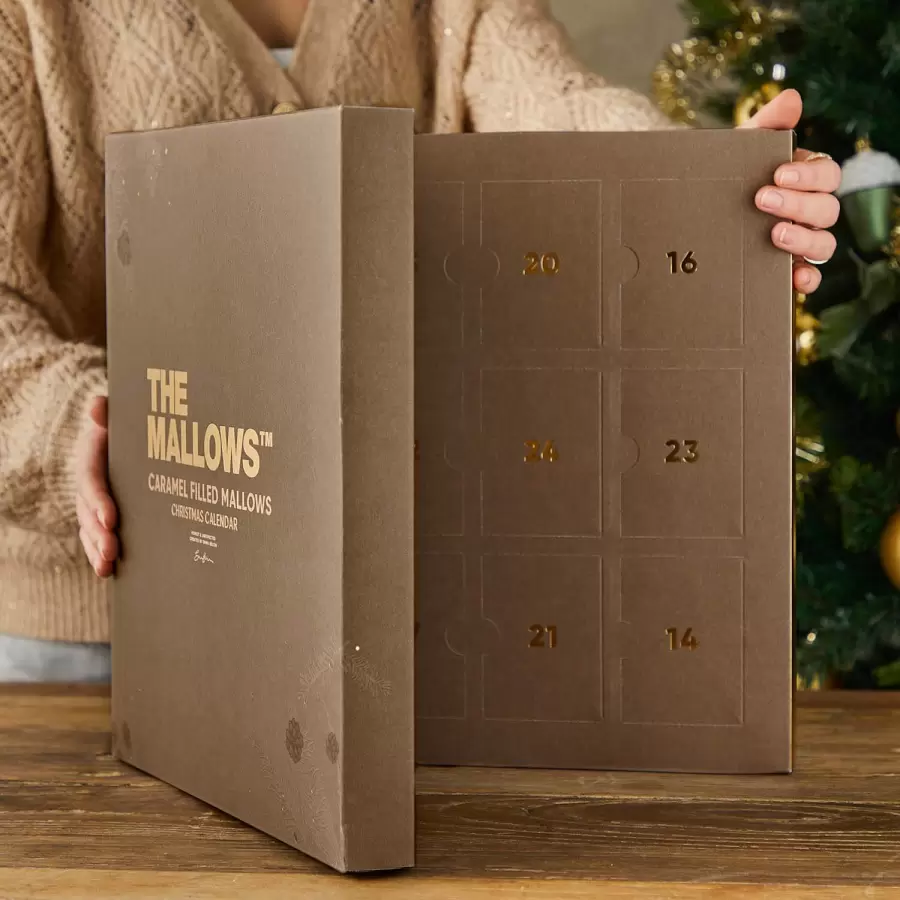 THE MALLOWS - Julekalender 2025, Caramel Filled Mallows