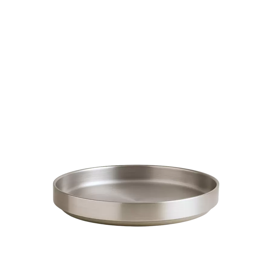 NICHBA - Food bowl, skål i rustfrit stål  Large 21 x 3.8 