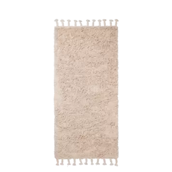 Ferm Living - Løber Amass Long Pile, Off White 70*140 Ferm Living - Løber Amass Long Pile, Off White 70*140
