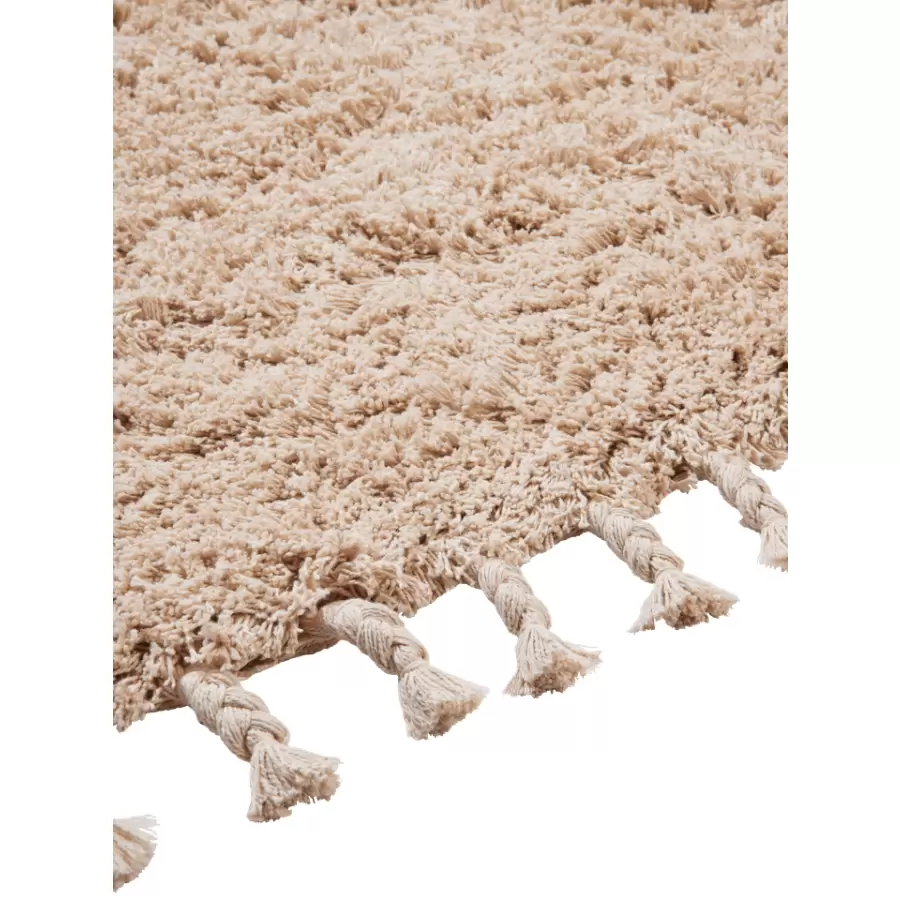 ferm LIVING - Løber Amass Long Pile, Off White 70*140