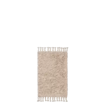 Ferm Living - Måtte Amass Long Pile, Off White 50*70 Ferm Living - Måtte Amass Long Pile, Off White 50*70