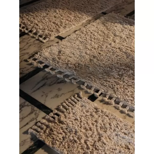 ferm LIVING - Måtte Amass Long Pile, Off White 50*70