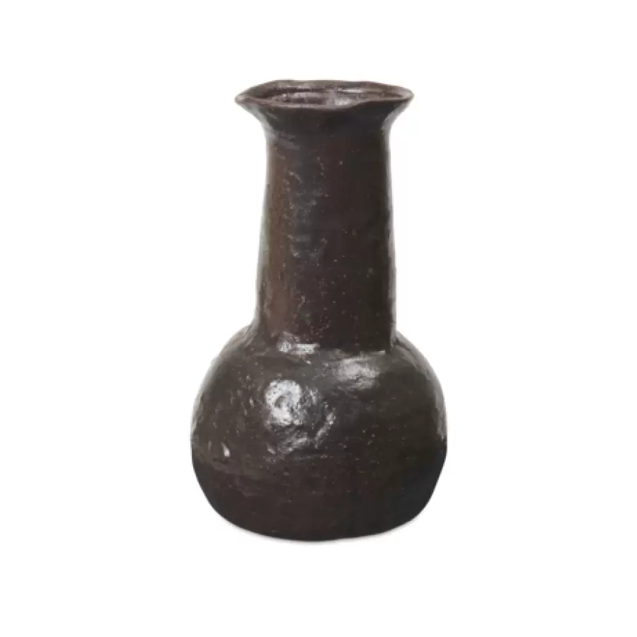 ferm LIVING - Vase Doro Large, Coffee Ø:16*H:27