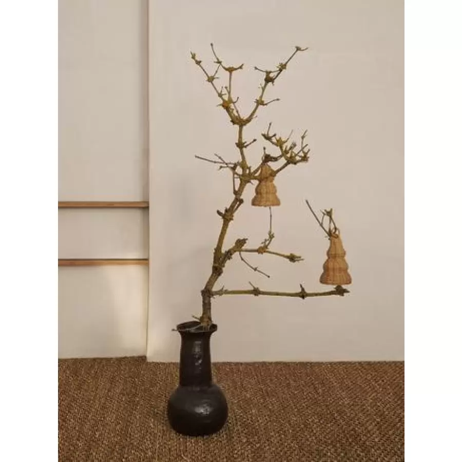 ferm LIVING - Vase Doro Large, Coffee Ø:16*H:27