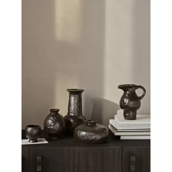 ferm LIVING - Vase Doro Large, Coffee Ø:16*H:27 ferm LIVING - Vase Doro Large, Coffee Ø:16*H:27