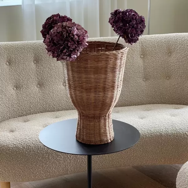 Jou Quilts - Jou Vase, Rattan Ø:23*35