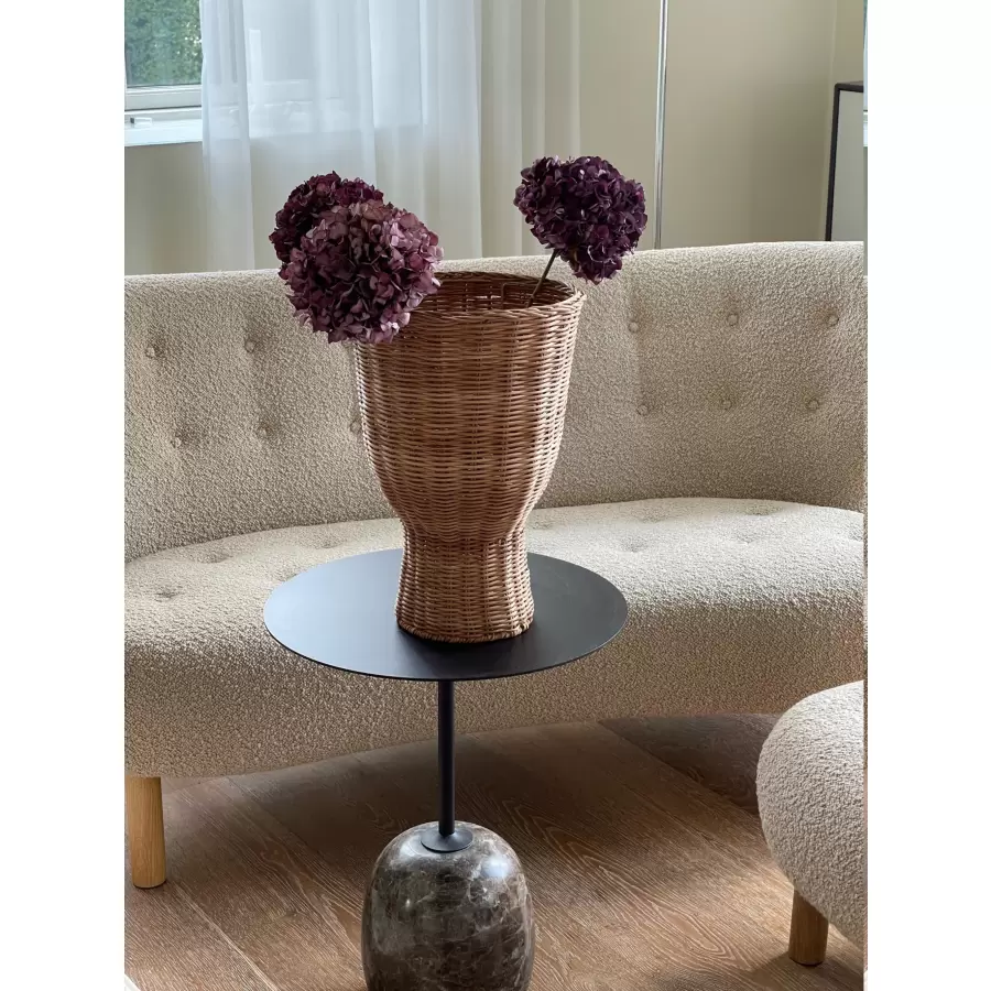 Jou Quilts - Jou Vase, Rattan Ø:23*35