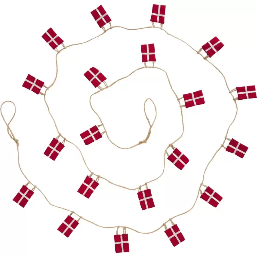 Ib Laursen -  Flagranke m/20 flag Dannebrog