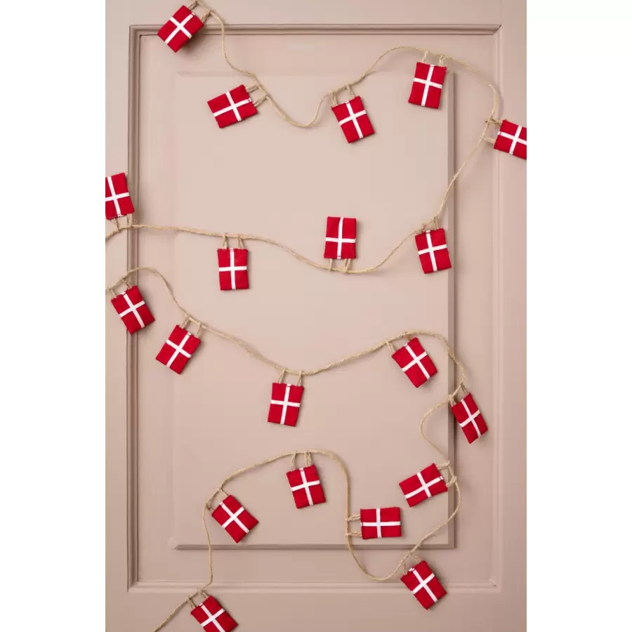 Ib Laursen -  Flagranke m/20 flag Dannebrog