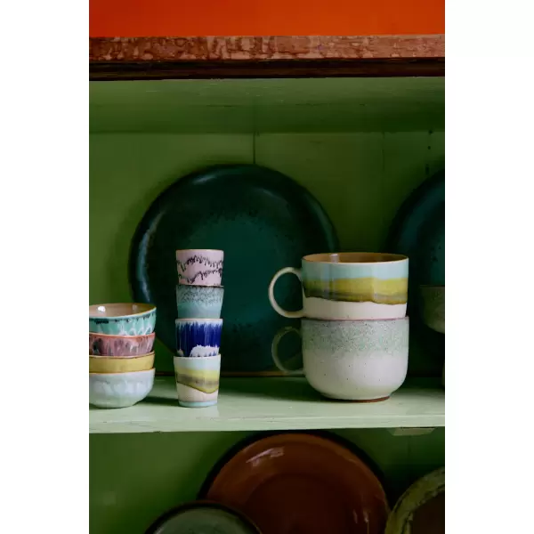 HK living -  70s ceramics: Te-kopper, Neo (sæt m 2 stk.)