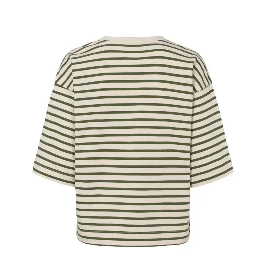 esmé studios - Tine Boxy Striped T-shirt GOTS