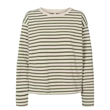 esmé studios - Tine LS Green Stripe Top GOTS esmé studios - Tine LS Green Stripe Top GOTS