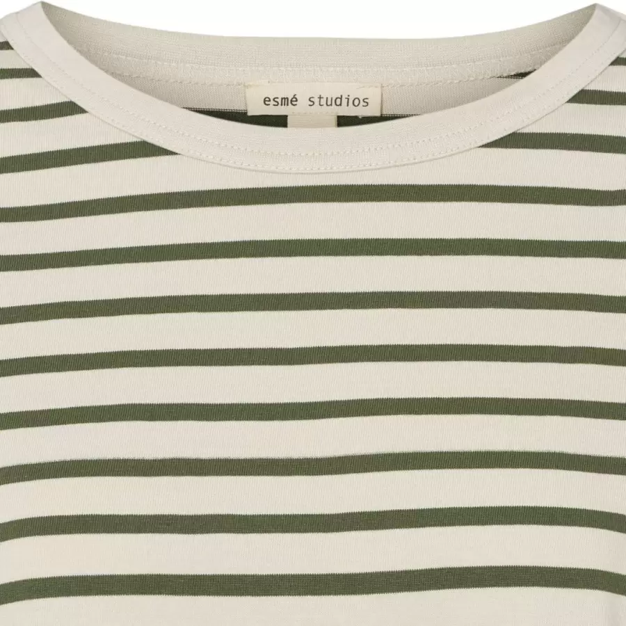 esmé studios - ESTine LS Striped Top GOTS