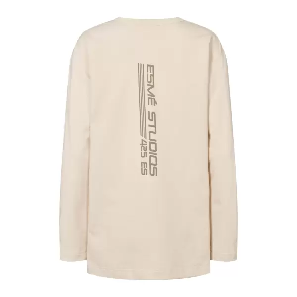 esmé studios - Dora LS Boxy T-shirt GOTS