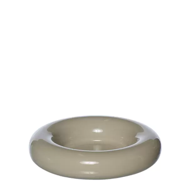 Lübech Living - Ania holder til bloklys, glossy sand Diameter 11 cm Lübech Living - Ania holder til bloklys, glossy sand Diameter 11 cm