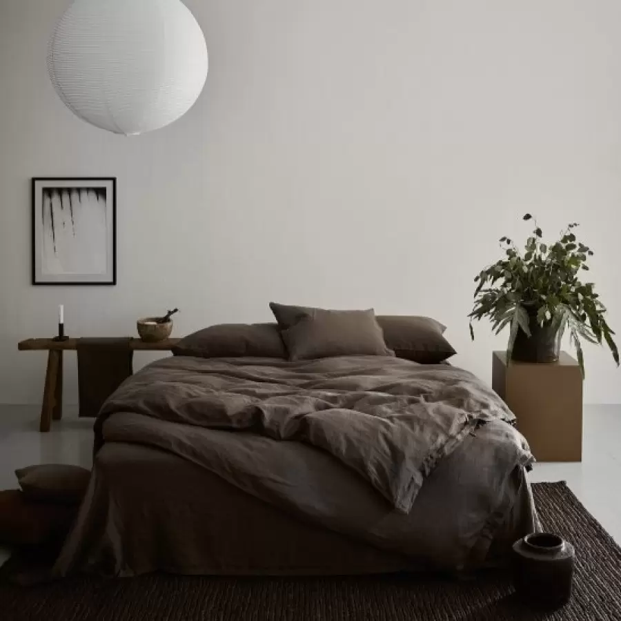 TELL ME MORE - Gavlpude betræk Hør 60*90 - Fl. farver - kun betræk